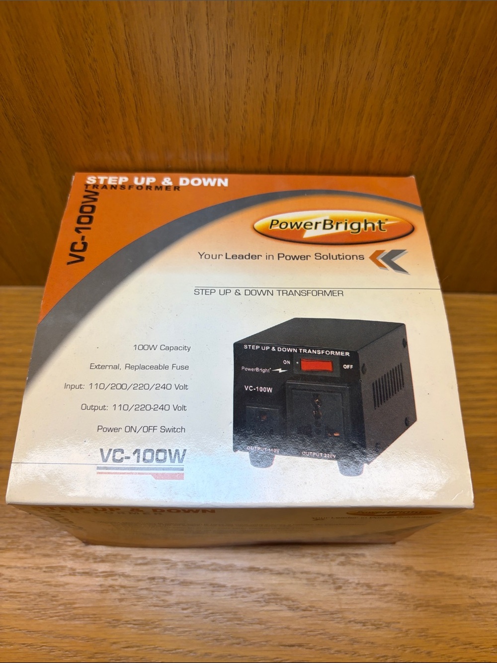PowerBright VC-100W Step Up & Down Transformer
